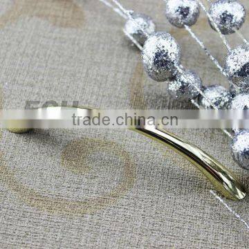 Long Zinc coloured furniture handle cabinet handle