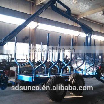 ZM Series Log Trailer Crane ZM8006,8 TonTimber Trailer With Crane,Tractor Mounted Model((1 Ton,3 Ton,5 Ton,8 Ton,10ton,12 Ton) ) photo-3