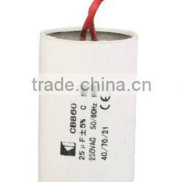 UL cUL TUV VDE RoHS Approval CBB60 CBB61 CBB65 250v SH AC Motor Run Capacitor