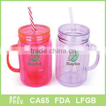 BPA Free double wall 16 oz mason jar