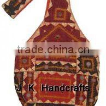 Handmade Ladies Embroidered Sadhu Style Bag