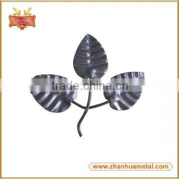 New Design Ornamental Wrought Iron Stamping Rose Leaves