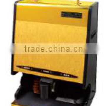 synthetic leather Automatic shoes machine/wipe shoe maching/hotel lobby survice machine public place