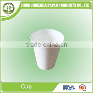Customized SGS FDA Water-proof Food Tray Sugarcane Bagasse Paper Cup Plate photo-3