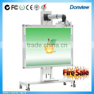 85 inch magetic mobile interactive system smart board