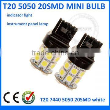 white color b/g/r/y T20 7443 18SMD 20smd 27 smd etc. 5050 T20 Led Auto Tail Light