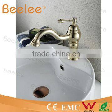 Single handle Ti-PVD bathroom faucets