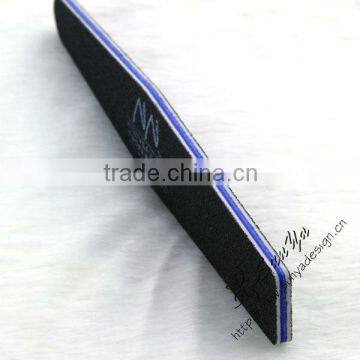 beauty various design black emery nail file