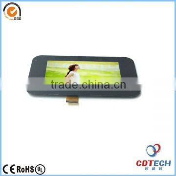 4.3 inch RGB interface TFT LCD, lcd panel with capacitive for medical device
