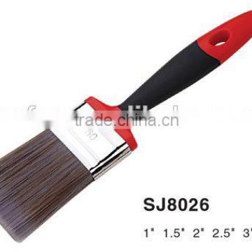 2016 plastic straight handle paint brush