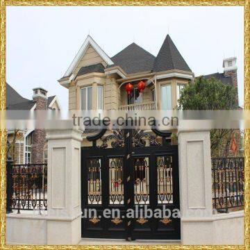 beautiful high grade decorative wrought aluminum gate