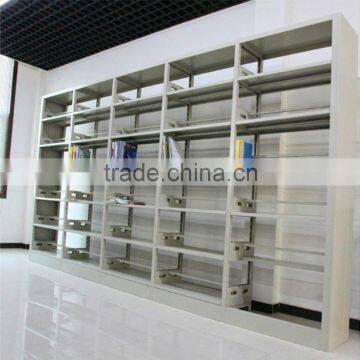 Book shelf, 6 layers school library metal bookcase,wholesale bookshelves