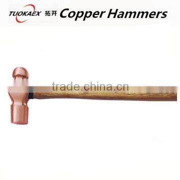 Ball pein hammers copper hammers