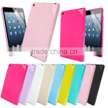 New arrival Candy color glossy tpu case for PC tablet