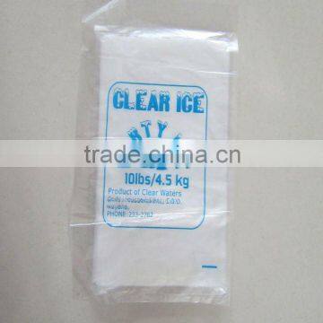 2013 HIGH QUALITY HDPE ICE BAGS