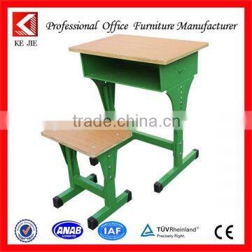 Steel furniture cheap used student desk china school desk with bench