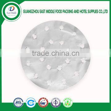 High Quality Aluminium Foil Pan Steamer Mat Food Plate Dim Sum Paper photo-3