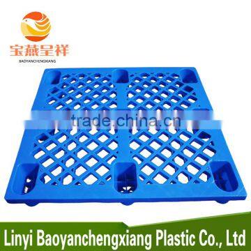 1100x1100x140mm Nine Feet Water Proof Hot Sale Virgin HDPE Plastic Pallet for Concret Blcok With High Duty photo-5