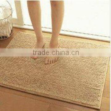 Microfiber bath floor carpet