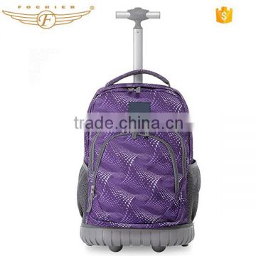 Wholesale Waterproof Kids School Trolley Bag for Girl