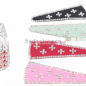 Fashion hair pin Accessories,rhinestone flower design for BB clip decoration