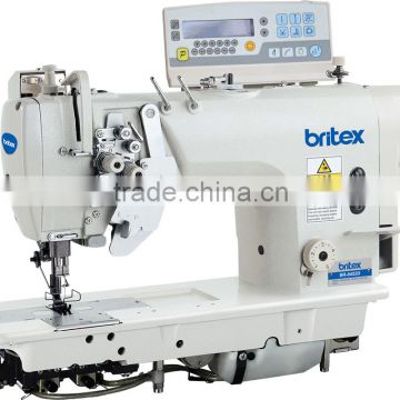 BR-8452D Electrinic High-speed Double Needle Lockstitch Sewing Machine With Direct Drive