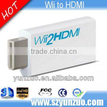 2013 hot sale wii to hdmi converter
