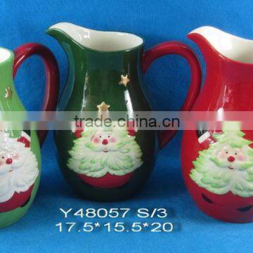 7.8" Snowman kettle