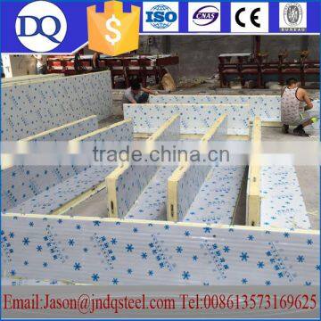 CE Certification PU and SS steel material 50mm thickness pu sandwich panel