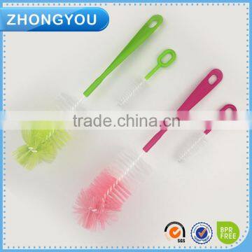 Long handle brush easy cleaning bottle