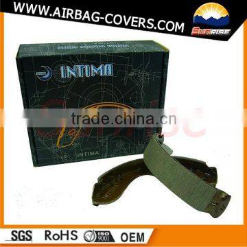 High carbon double aluminum alloy brake shoe