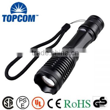 2000 Lumen Zoomable Police Type Tactical Rechargeable XML T6 LED Flashlight                        
                                                Quality Choice