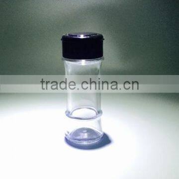 60ml Salt & Pepper Glass Bottle With Plastic Shaker photo-2