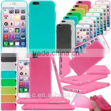 New TPU PC colorful for iphone6 case for iphone 6 Ultra thin case case for iphone6