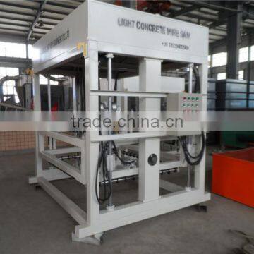 China foam lightweight cement block wire cutting machine