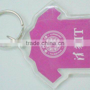 Cheap Customize promotion any shape acrylic keychain