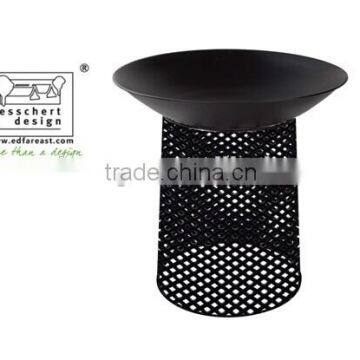 New design black powder coating firepits in outdoor middle size