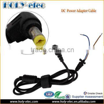 Right Angle Yellow Tip 5.5mm x 1.7mm For Acer Laptop Accessories DC Power Cord