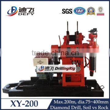 China Drilling Rig Manufacturer! Trailer Mounted Diamond Drilling Rig for Rocks and Soil