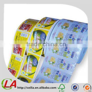 Waterproof Beverage Paper Stickers With Strong Glue