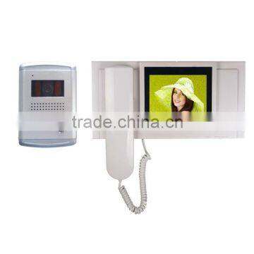 5 tft lcd digital color video door phone, 4-wired door bell kit, video door phone kit