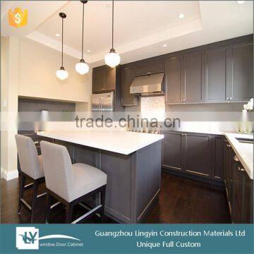 2015 modular elegant used plywood carcass imported kitchen cabinets from China