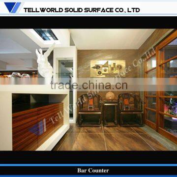 Interior design corain bar wine holder