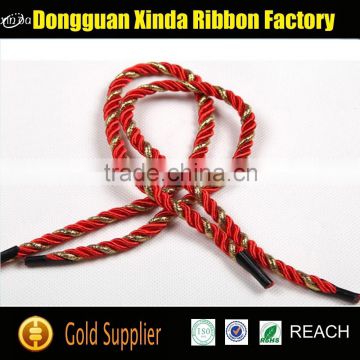 Favorable Price Various Design Polyester Twisted Cord For Paper Bag