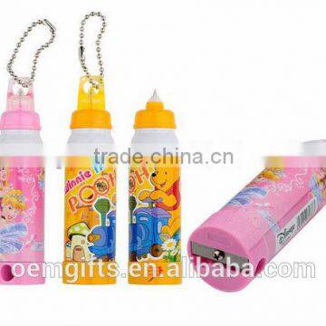 Hot Ballpoint Pen With Sharpener;Function Ball pen;Bottle Sharpener Pen;