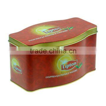 Irregular Tea Tin Box with hight quality