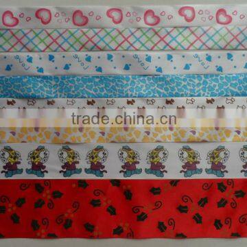 dogs printed ribbon