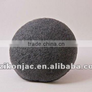 Charcoal Bamboo Natural make-up puff sponge