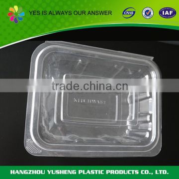 Disposable food storage container with lid,custom made food packaging container