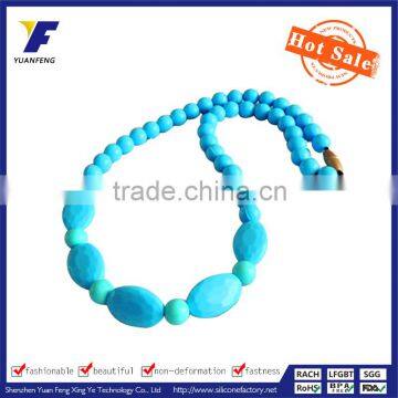 food grade silicone teething beads bulk with different types of beads Silicone teething beads